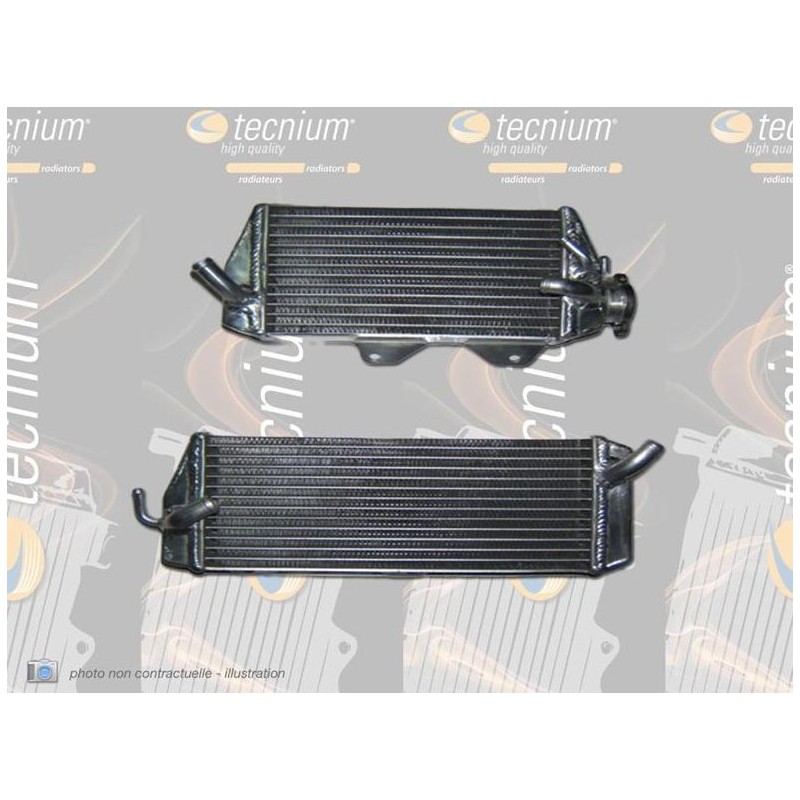 RADIATEUR DROIT TECNIUMCRF450R 15-16 SOUDE/GRANDE CONTENANCE