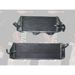 RADIATEUR GAUCHE TECNIUMCRF450R/RX 17-18 SOUDE/GRANDE CONTENANCE