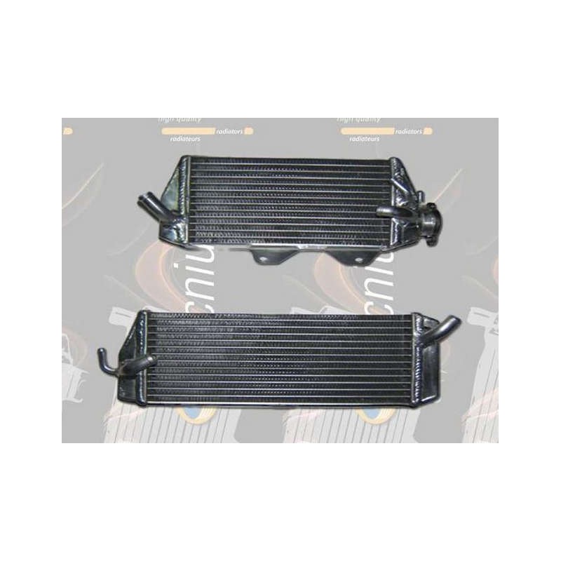 RADIATEUR GAUCHE TECNIUMCRF450R/RX 17-18 SOUDE/GRANDE CONTENANCE