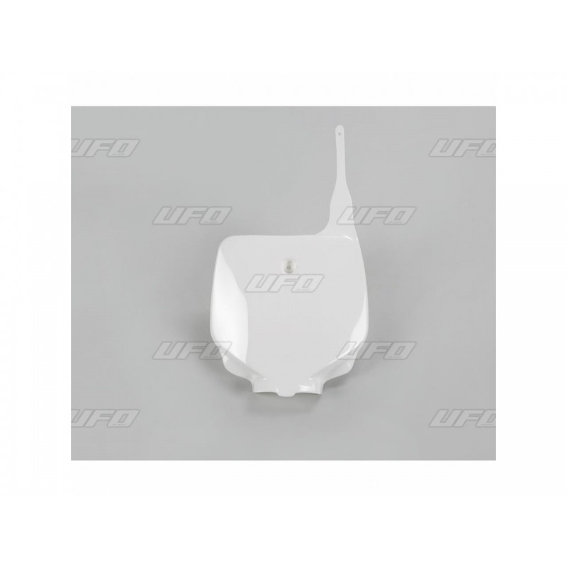 PLAQ. FRONT. KX 85 98-09 BLANC KX