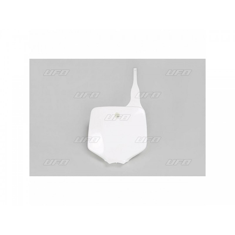 PLAQ. FRONT. KX65 01-09KLX 110 01-09 BLANC KX