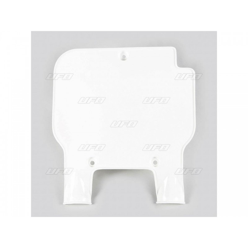 PLAQ. FRONT.KX125-250-50089-95 BLANC KX