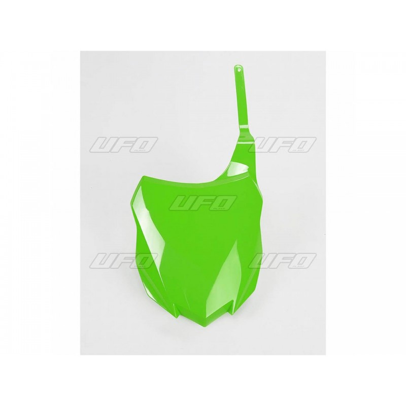 PLAQUE FRONT.KXF250 13-14KXF450 13-14/COULEUR VERT