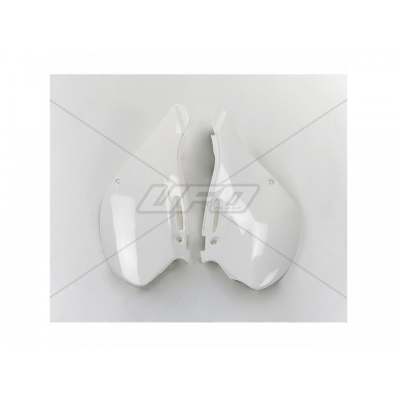 PLAQUES LAT. KX125-25099-02 BLANC KX