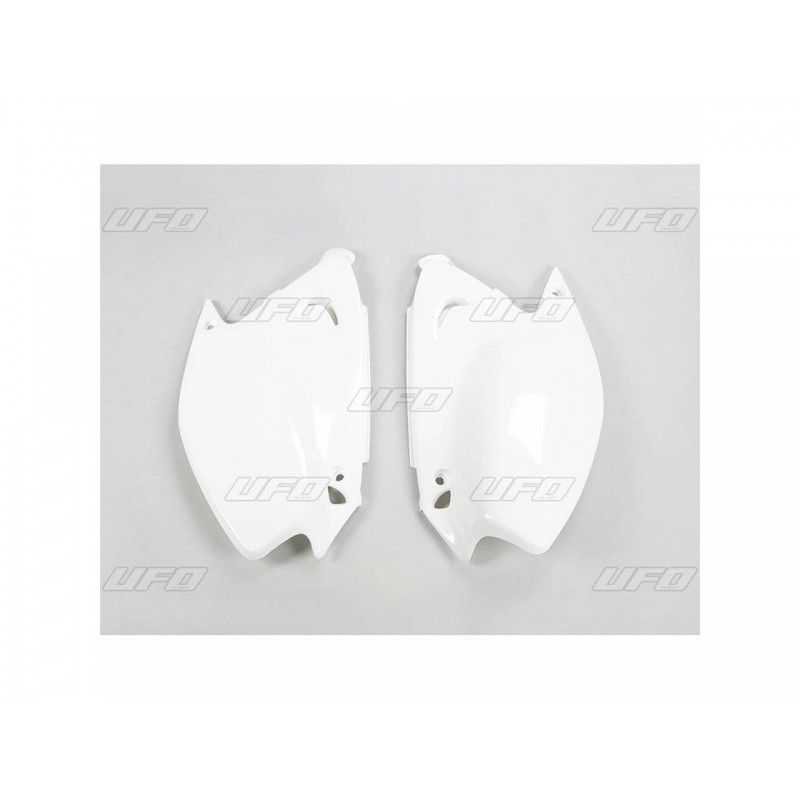 PLAQUES LAT. KX125-25003-09 BLANC KX