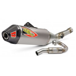 LIGNE CPL. 4T PRO CIRCUITKX450F 17-18 INOX/ALU EMBOUT CARB.