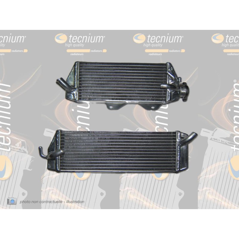 RADIATEUR DROIT TECNIUMSX125/144/250 07-09 SOUDE/STANDARD