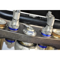 DOUILLES ALUMINIUM SCARYZ250F 14-17 ALU/BLEU