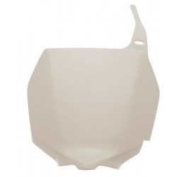 PLAQ. FRONT. RM 01-09RMZ250 07-09 RMZ450 05-07 BLANC