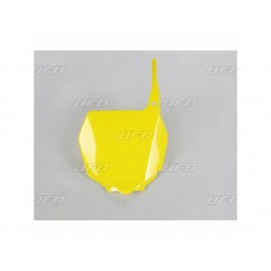 PLAQ. FRONT. RM 01-09RMZ250 07-09 RMZ450 05-07 JAUNE RM 01-09