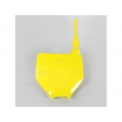 PLAQ. FRONT. RMZ250 04-06 JAUNE RM 01-09