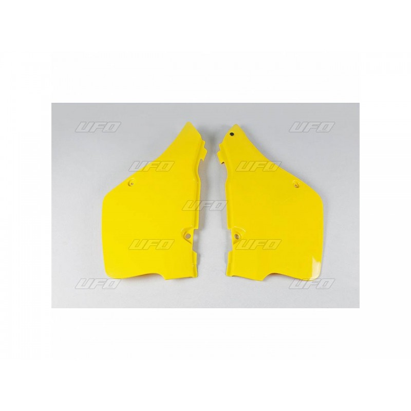 PLAQUE LATERALE UFORM125 89-92 JAUNE RM 89-00