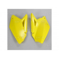 PLAQUES LAT. RMZ250 07-09 JAUNE RM 01-09