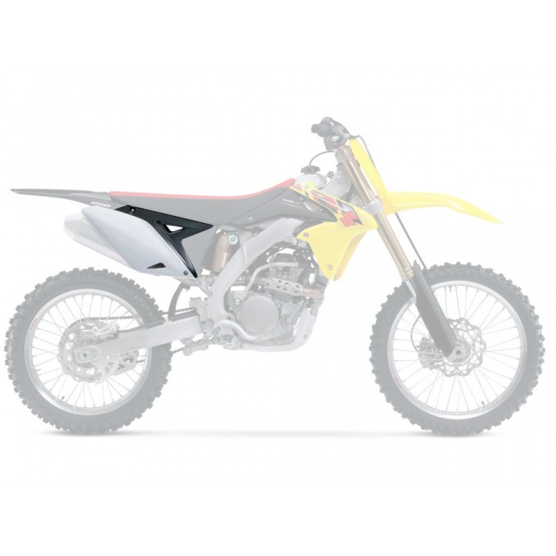 PLAQUES LAT. UFORM-Z250 10-17 COULEUR OEM 13 NOIR/BLANC