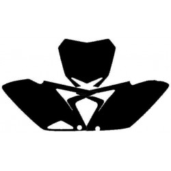 FONDS PLAQUE RMZ250 10-1610 NOIR