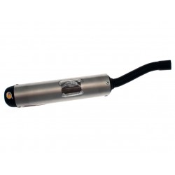 SILENCIEUX 2T TECNIUMEXC250/300 17 ALU/EMBOUT NOIR STANDARD