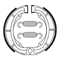 MACHOIRES DE FREIN BA016KDX250 '80-82 LT125-160-185