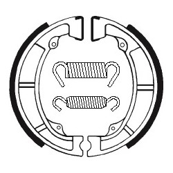 MACHOIRES DE FREIN BA039KX125 '74-81 KLX250 '79-80