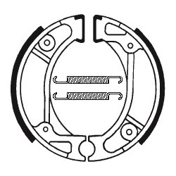 MACHOIRES DE FREIN BA057CR80 '82-85 CRF100 '04-07