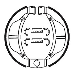 MACHOIRES DE FREIN BA093AV & AR KX60 '83-