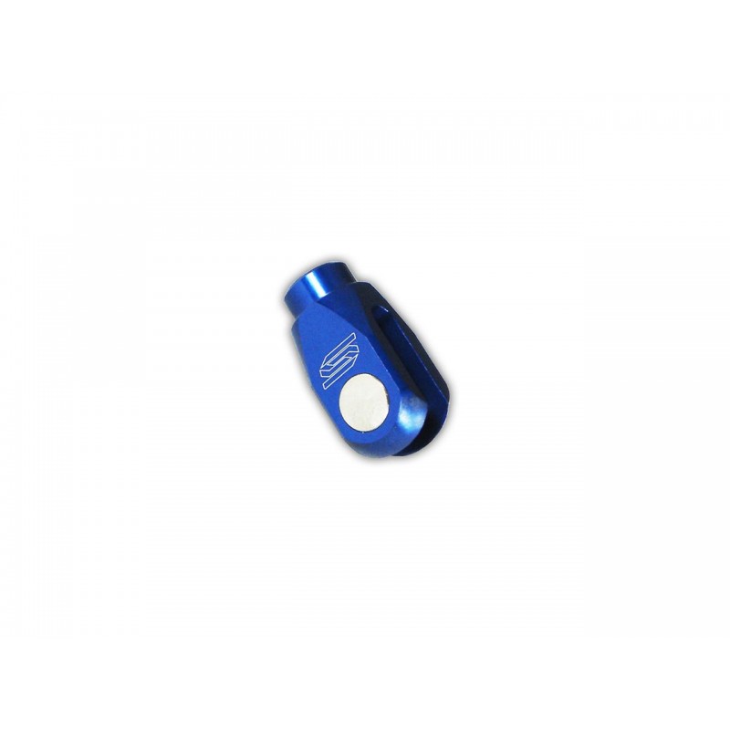 CHAPE ALU SCARKX250F 04-17/KX450F 06-17 FREIN ARRIERE/BLEU