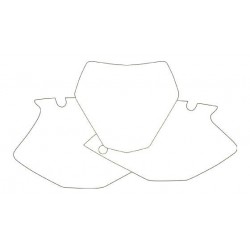 FONDS PLAQUE YZF25010 BLANC