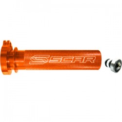 BARILLET DE GAZ ALU SCARKTM 4 TPS '00-15 BETA/HUSQ/ORANGE