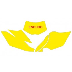 FONDS PLAQUE WR450F 12-15450 '12 JAUNE