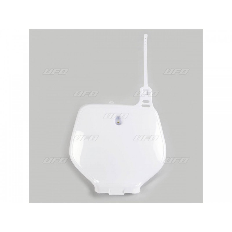 PLAQ. FRONT. YZ125-25092-99 / YZF&WRF 400 98-99 BLANC YZ 91-09