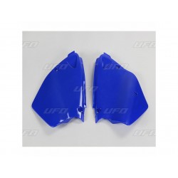 PLAQUES LAT. YZ125-25096-01 BLEU REFLEX