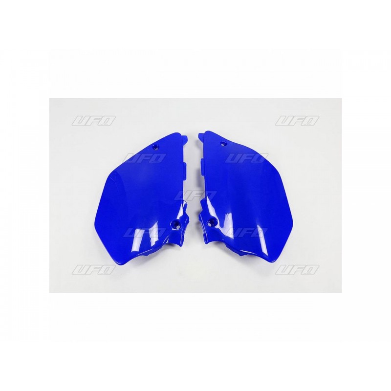 PLAQUES LAT. YZ125-25002-05 BLEU REFLEX