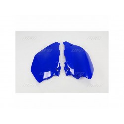 PLAQUES LAT. YZ125-25006-09 BLEU REFLEX