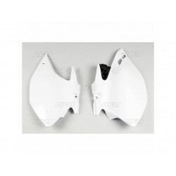 PLAQUES LAT.WRF250-45007-09 BLANC YZ 91-09