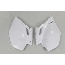 PLAQUES LAT.YZF 250-45003-05 BLANC YZ 91-09