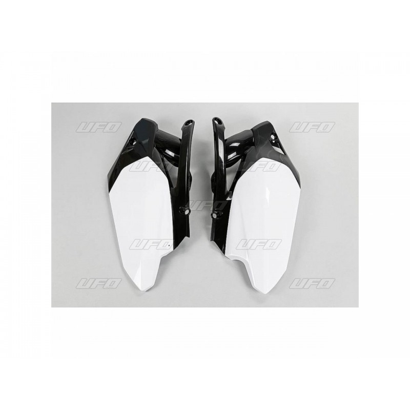 PLAQUES LAT.YZ450F '10 BLANC YZ 91-10