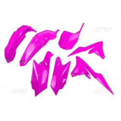 KIT PLASTIQUES UFOYZ85 15-17 ROSE FLUO