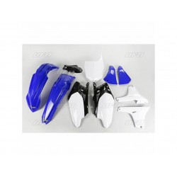 KIT PLASTIQUES UFOYZ450F 11-13 ORIGINE BLANC/BLEU