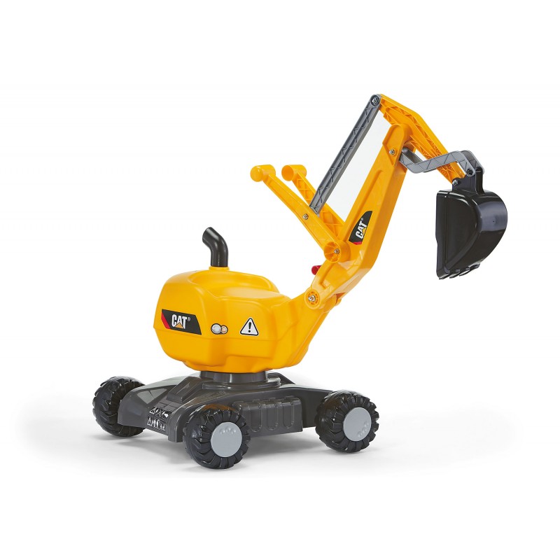 Excavateur Digger CAT sur roues