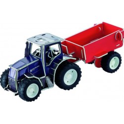 Puzzle 3D tracteur NEW HOLLAND T7.315 + remorque 