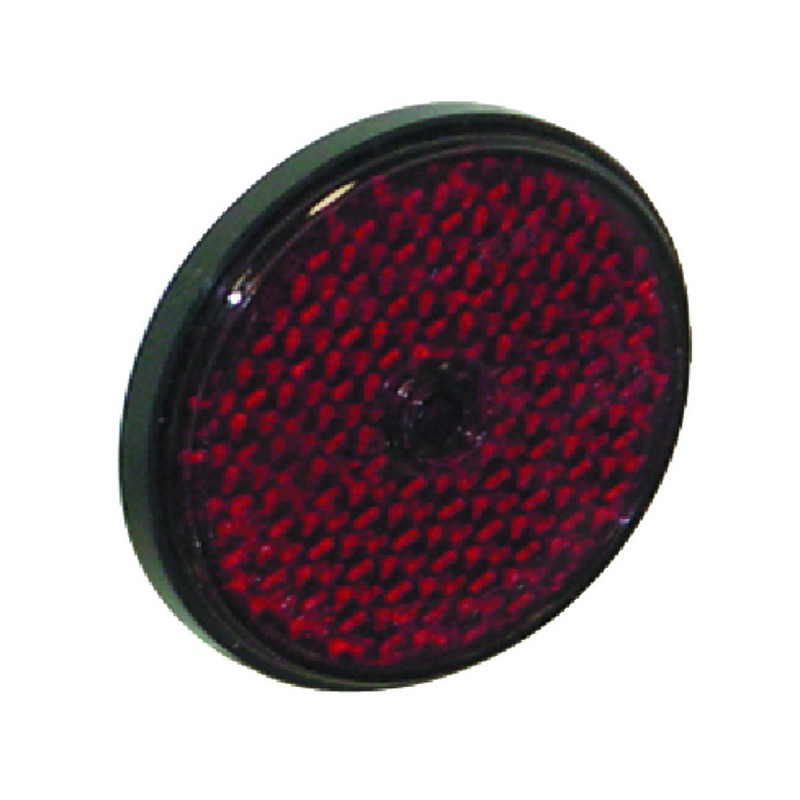 CATADIOPTRE ROND ROUGE  D61   VRAC